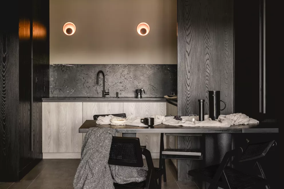 Apartament deluxe z 1 sypialnią  z widokiem na morze