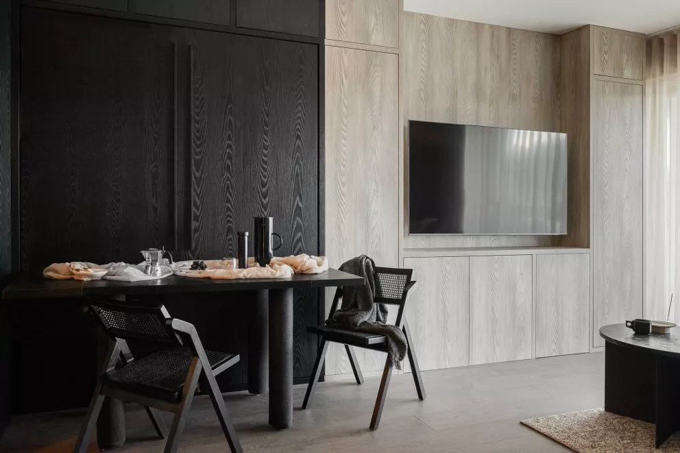 Apartament deluxe z 2 sypialnią  z widokiem na morze
