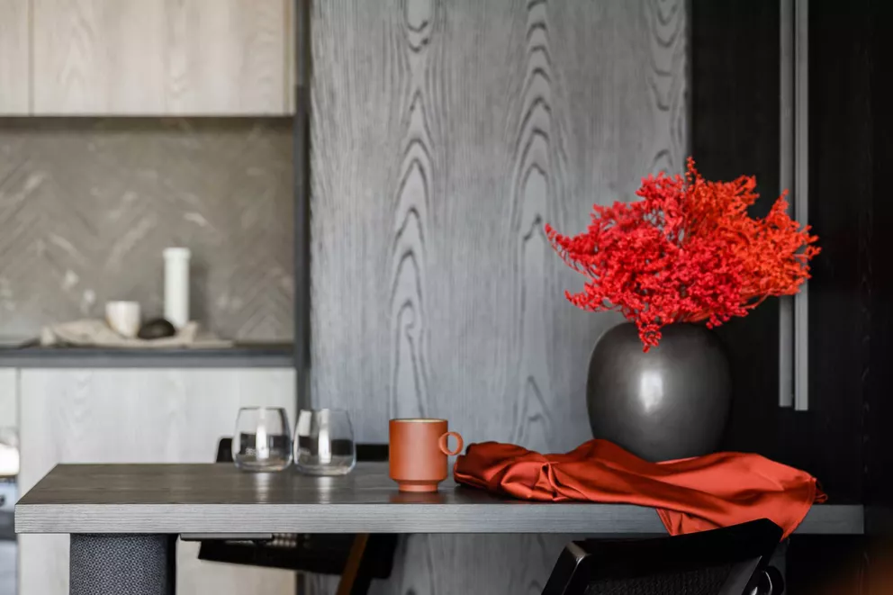 Apartament deluxe z 2 sypialnią  z widokiem na morze