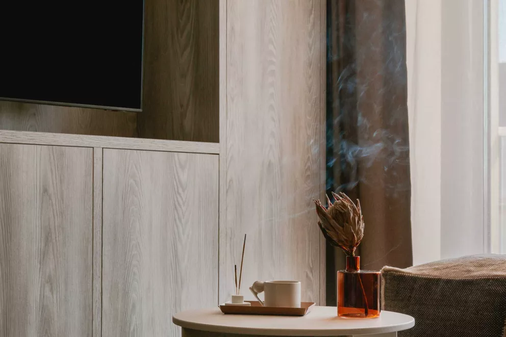 Apartament deluxe z 2 sypialnią  z widokiem na morze