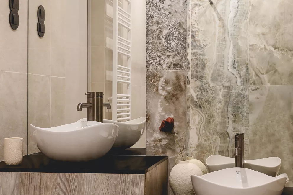 Apartament deluxe z 1 sypialnią  z widokiem na morze